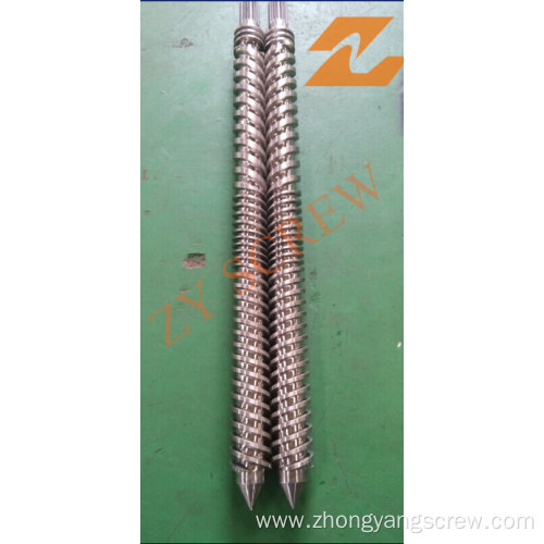 Parallel Two Screw and Barrel for PVC